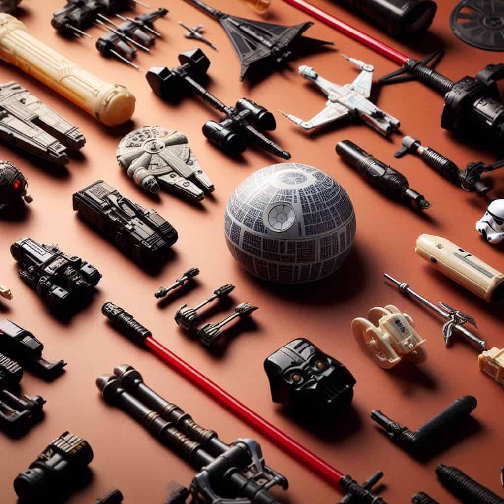 Star Wars related objects